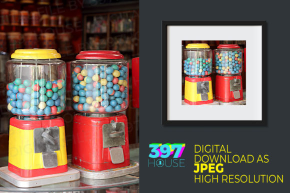 Download Vintage Gumball Machine - Gumball Collection
