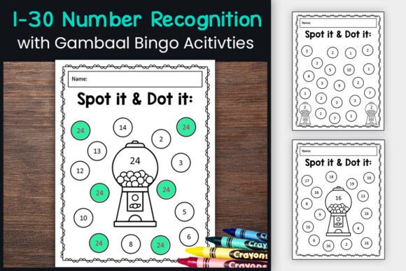 Download 0-30 Number Recognition Gumball Mania - Gumball Collection