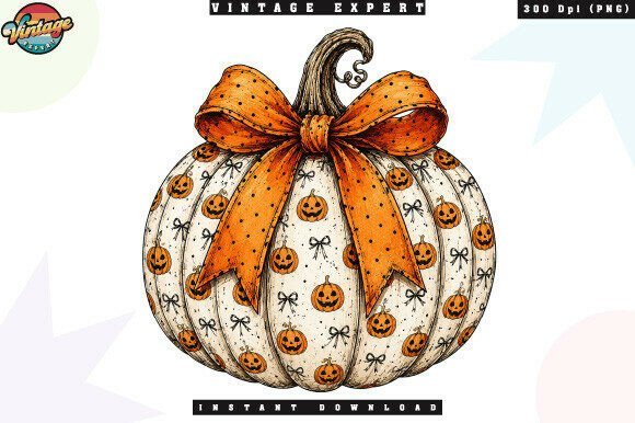 Download Whimsical Halloween Pumpkin PNG - Premium Bundle